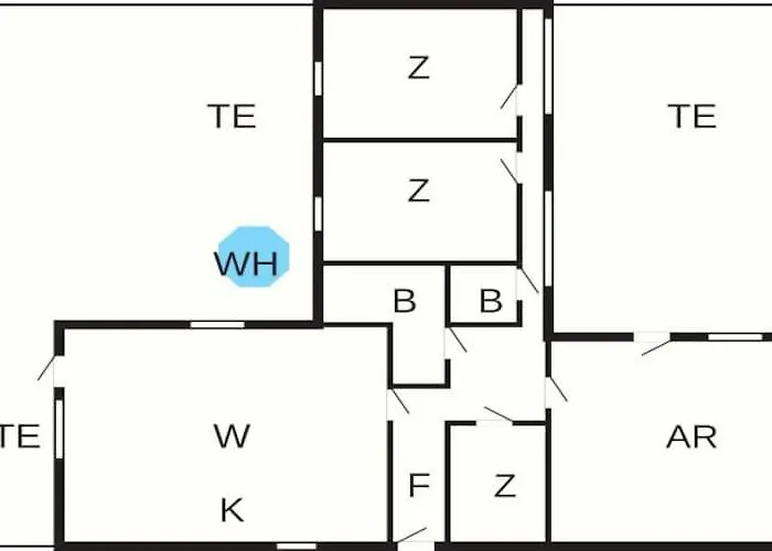 8 Person In Vaeggerlose بيت للعطل Bøtø By